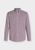 Tommy Hilfiger FLEX POPLIN GINGHAM RF SHIRT - Shirt - burgundy / check
