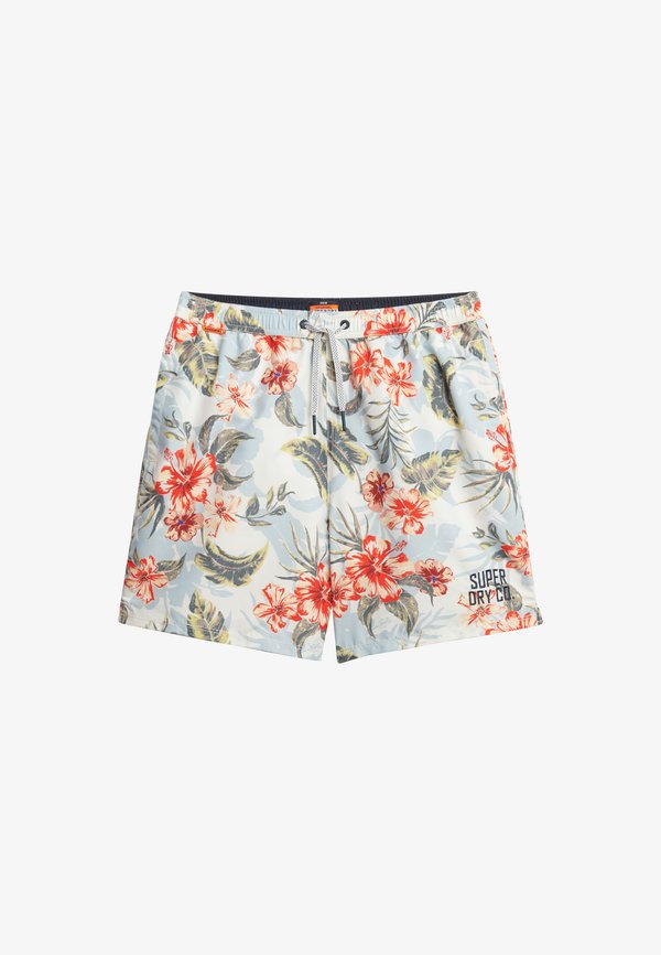 Superdry & Co HAWAIIAN PRINT INCH - Swimming shorts - aloha shadow