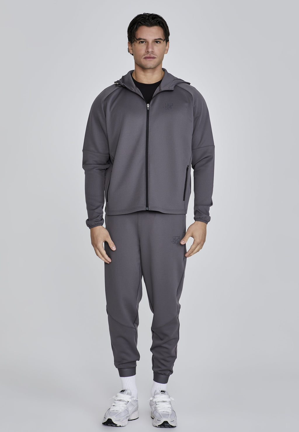 SIKSILK ESSENTIAL POLY FULL ZIP