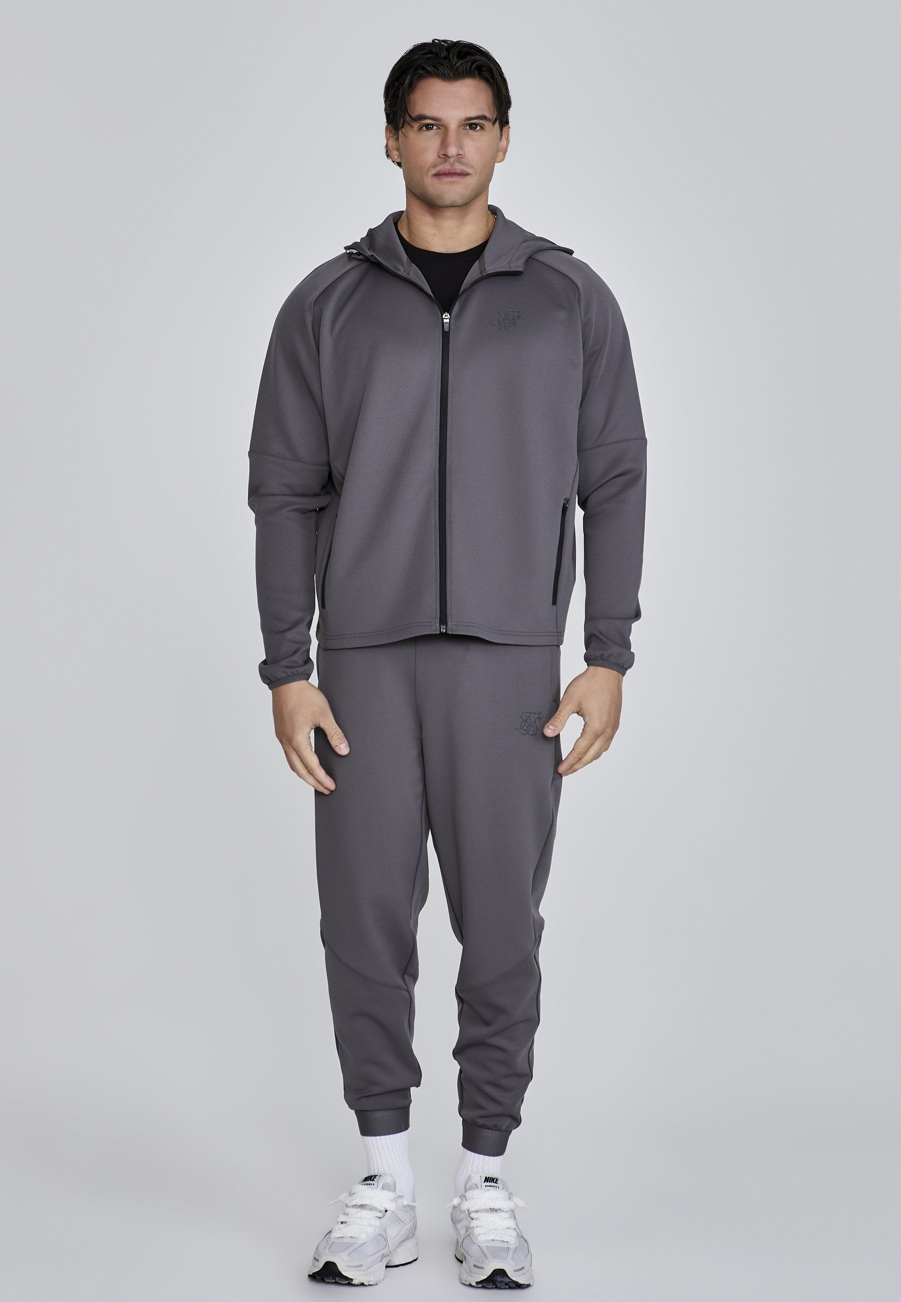 SIKSILK ESSENTIAL POLY FULL ZIP