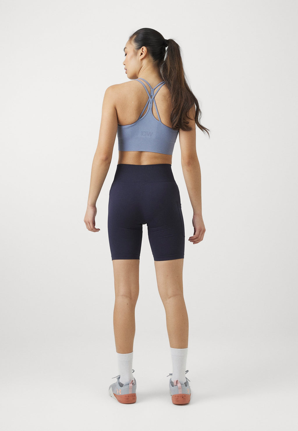 ICANIWILL DEFINE SEAMLESS POCKET BIKER SHORTS