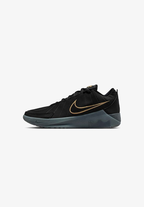 Nike Performance LEBRON WITNESS IX - Basketball shoes - black iron grey dark smoke grey black