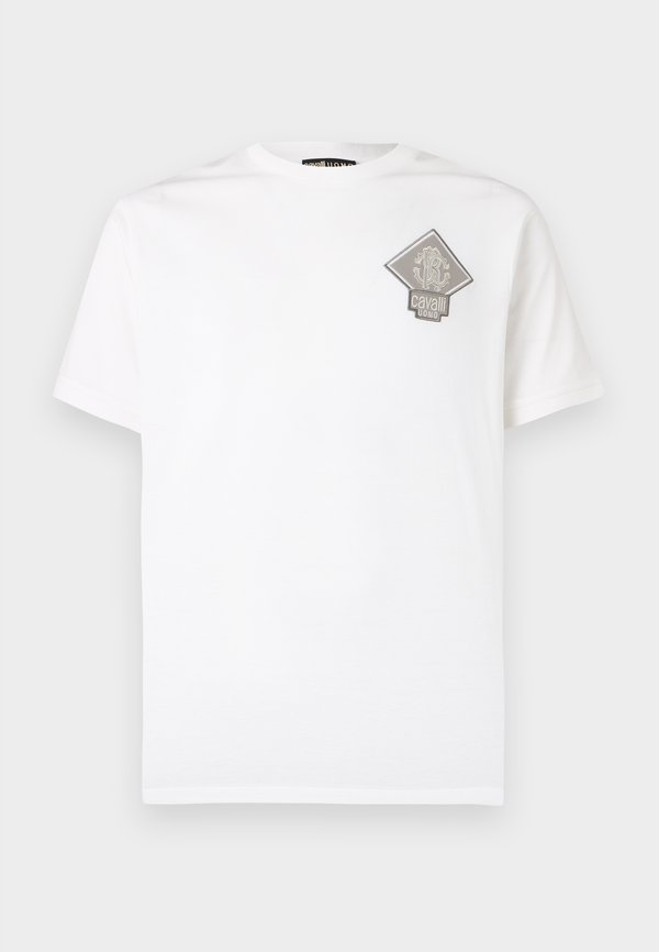 Cavalli Uomo MERCERIZED PATCH LOGO TEE