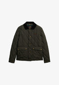 Superdry & Co TRIMMED LINER - Light jacket - army khaki