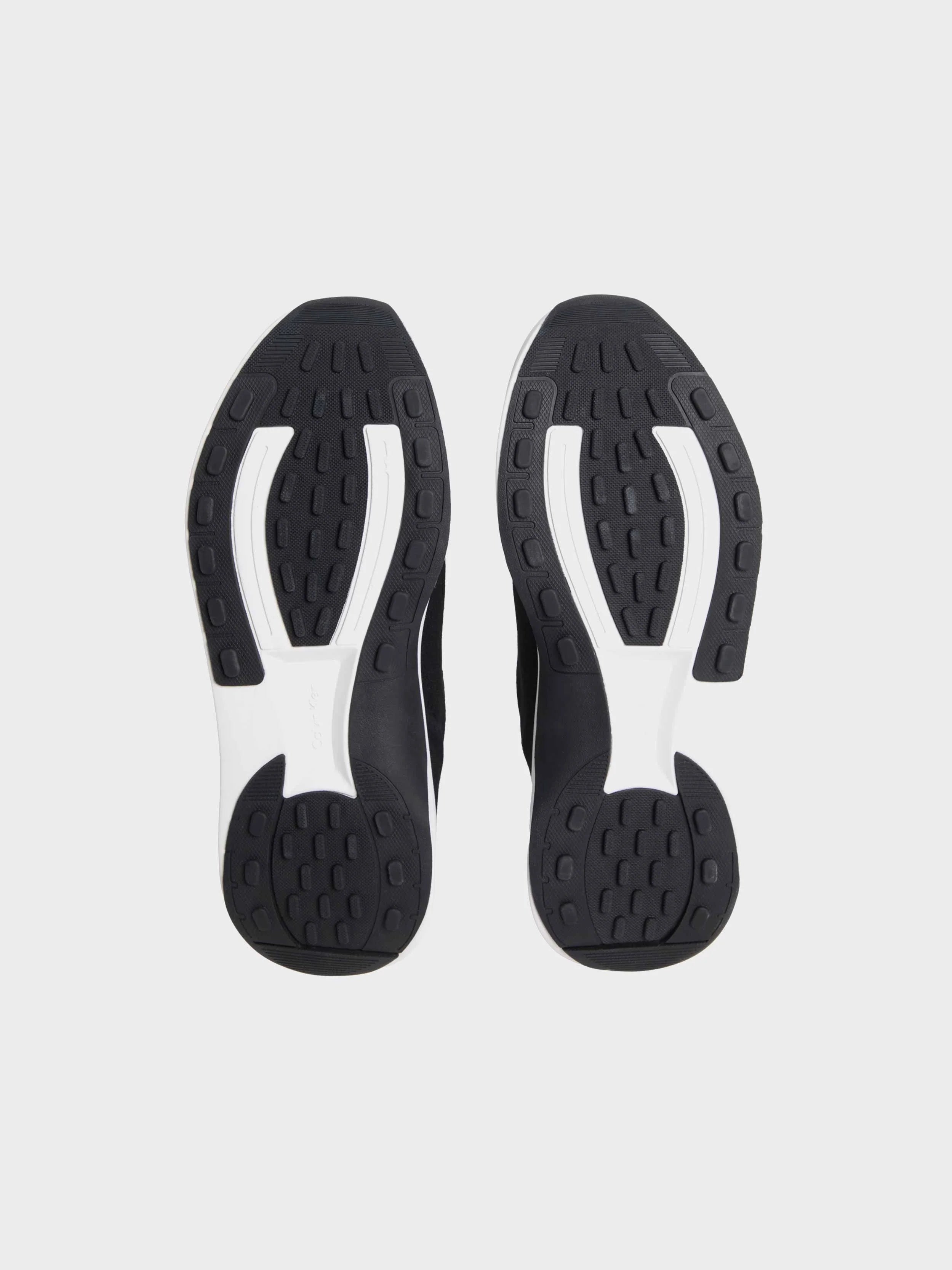Calvin Klein CHUNKY RUN LACESOCK STRIPE - Trainers - black