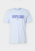 Nike Performance Sports T-shirt - hydrogen blue/persian violet