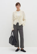 Stefanel WIDE-LEG IN TWEED