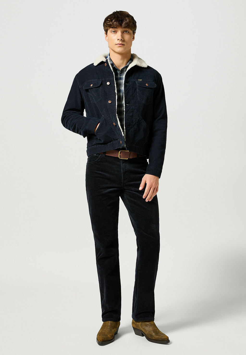 Wrangler 1 PKT INDIGO SHIRT