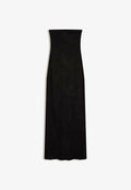 Bershka BANDEAU DRESS - Cocktail dress / Party dress - black