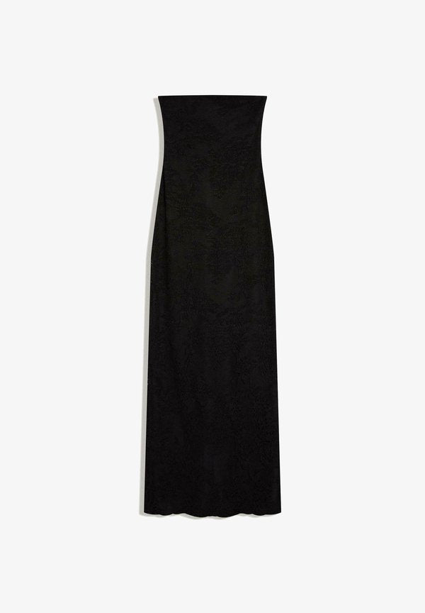Bershka BANDEAU DRESS - Cocktail dress / Party dress - black