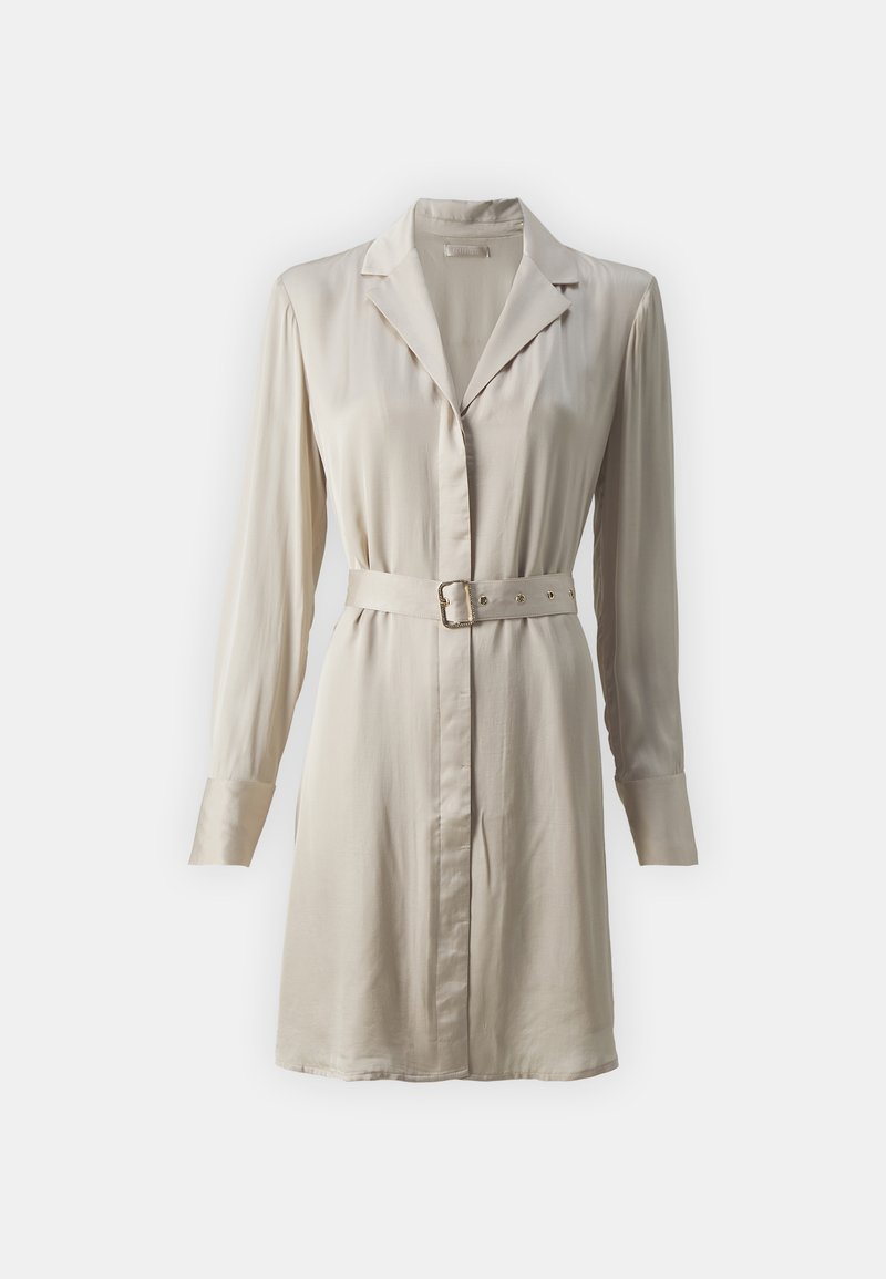 GRACE FLARE MINI BELTED DRESS Media 1
