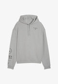 Puma M PUMA X HYROX CLOUDSPUN HOODIE - Hoodie - light gray heather