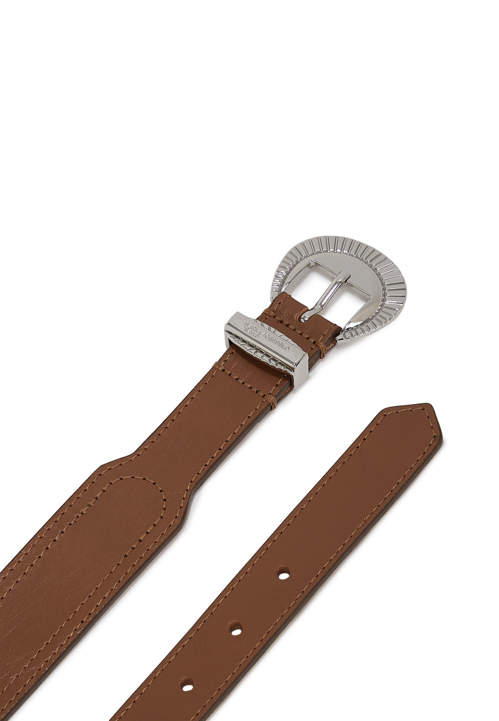 WESTERN ROUND BUCKLE BELT Media 4