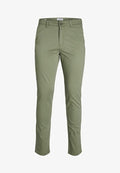 Jack & Jones STRETCH KONISCHER SCHNITT - Chinos - grün