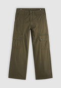 Levi's® EXTRA BAGGY CARGO - Cargo trousers - komodo green