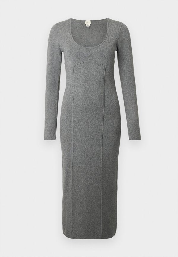 Calvin Klein HALF MILANO MIDI DRESS