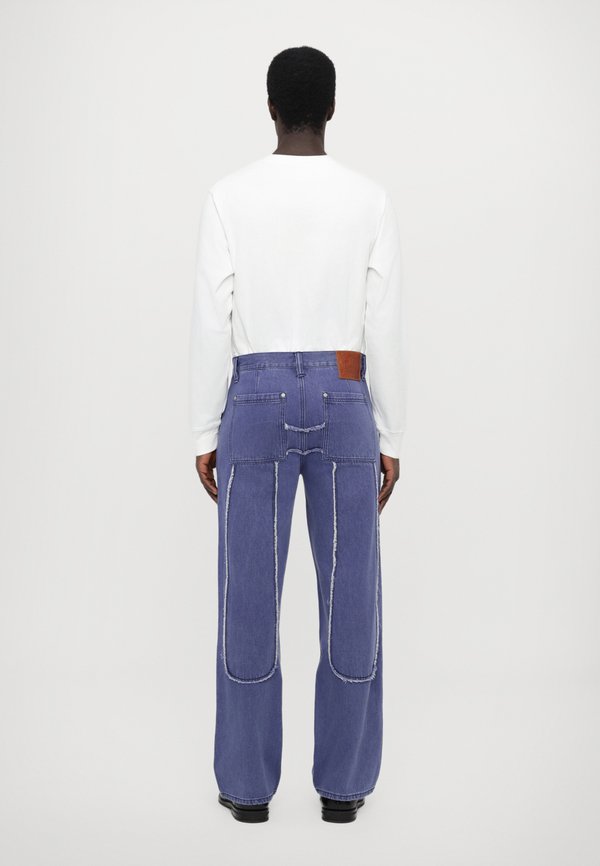 Evisu WORK PANT WITH DISTRESSED BACK DAICOCK SHAPE