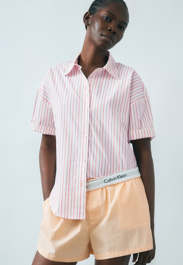 Calvin Klein Underwear RELAXED SHIRT  - Pyjama top - peach bliss