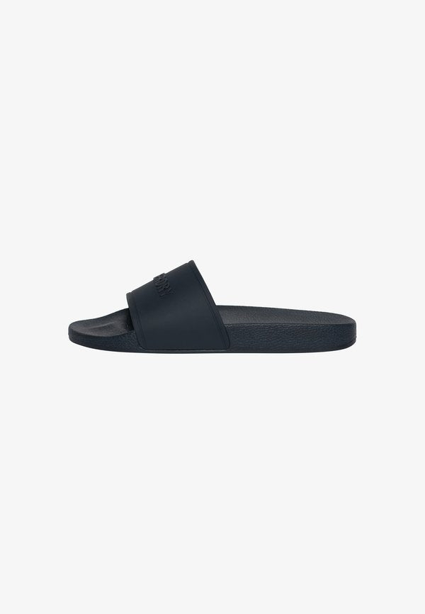 Superdry & Co SUPERDRY PREMIUM GRAPHIC POOL SLIDERS. - Pool slides - eclipse navy