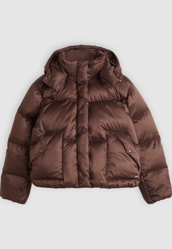 Levi's® WESTERN BUBBLE SHORTIE - Down jacket - bracken