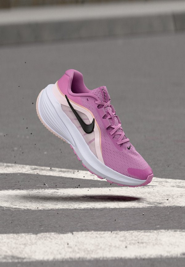 Nike Performance DOWNSHIFTER 14 - Road running shoes - light magenta/black/off noir/white/pearl pink/orange pulse