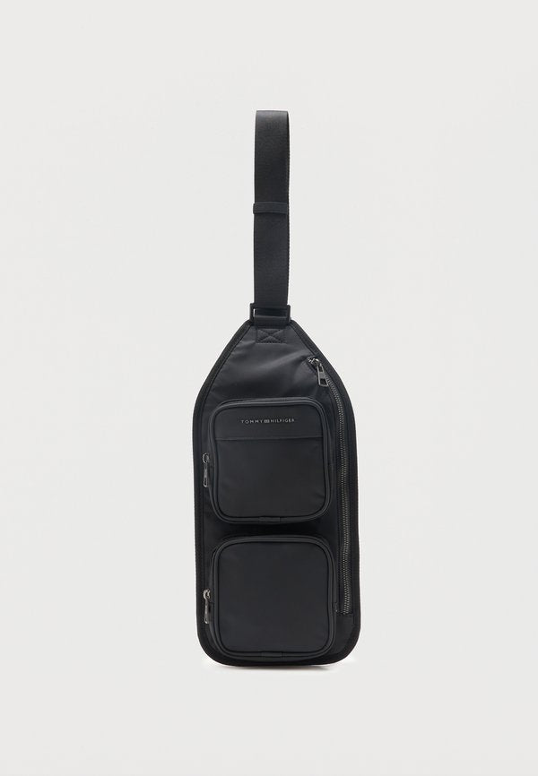 Tommy Hilfiger REPREVE SLINGPACK - Cross body bag - black