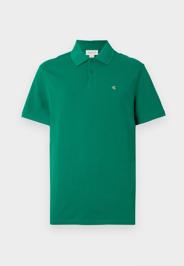 Calvin Klein Jeans MONOGRAM - Polo shirt - deco green