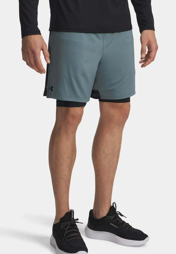 Under Armour SHORTS UA TECH VENT 2IN1 SHORT - 2-in-1 shorts - blue