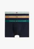 Tommy Hilfiger TOMMY HILFIGER 3-PACK TH ORIGINAL CONTRAST WAISTBAND BOXER BRIEFS - Trunks - nb  saf canvas mnty grey deep