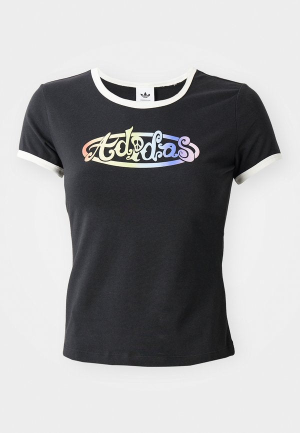 adidas Originals X JEREMY SCOTT PRIDE SLIM TEE - Print T-shirt - black