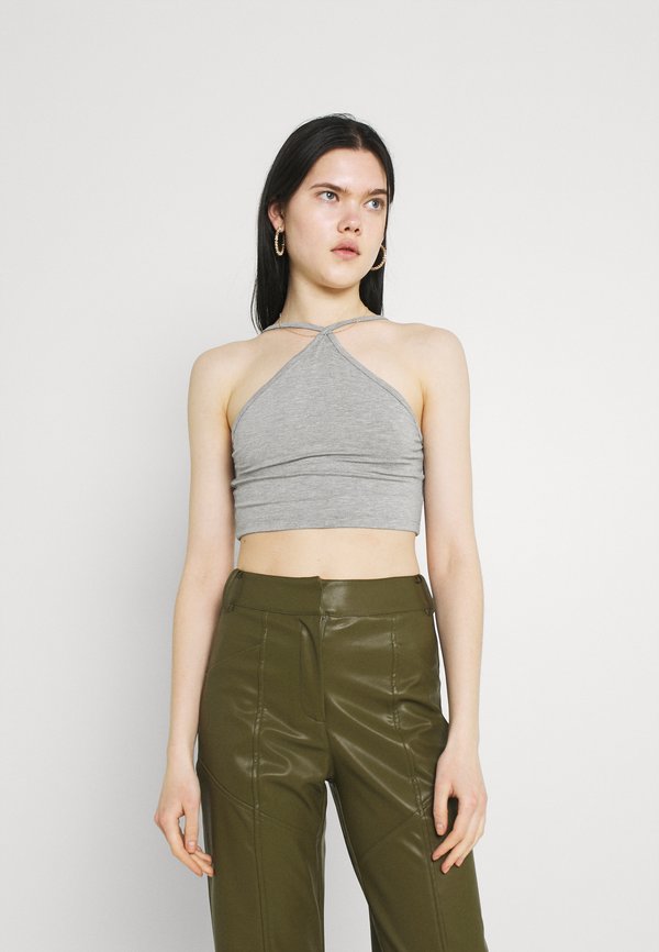 Missguided ONE SHOULDER CROP 2 PACK