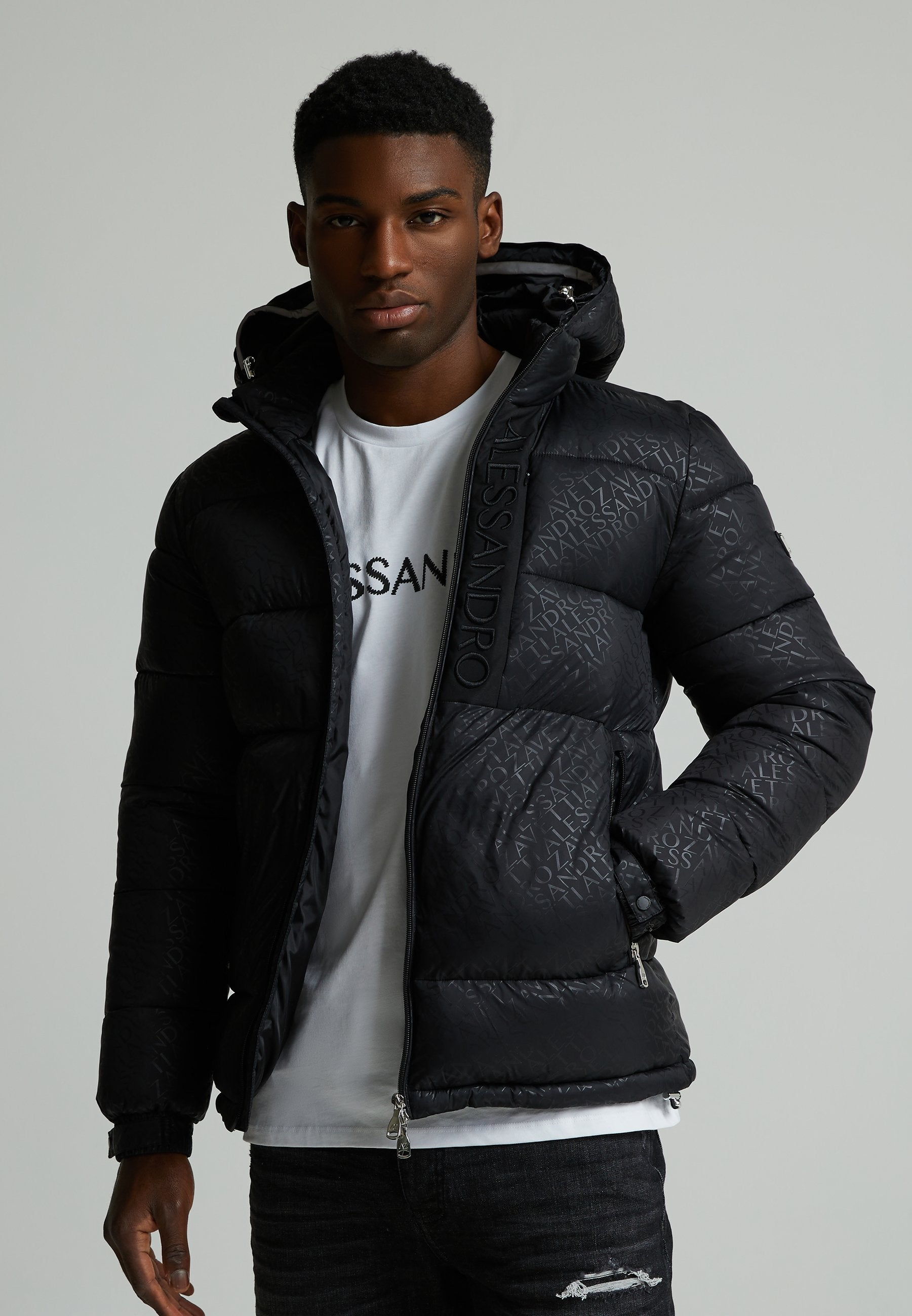 Alessandro Zavetti VITORNO 2.0 AOP PUFFER JACKET