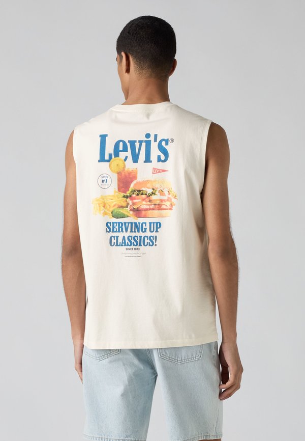 Levi's® MUSCLE TANK - Top - egret
