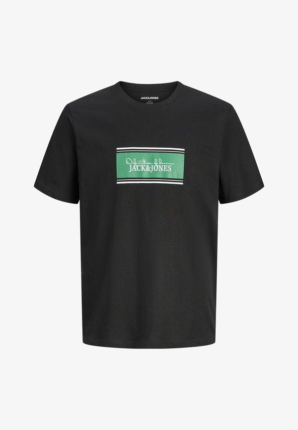 Jack & Jones JJBUSTER TEE SS CREW NECK BTS SN PLS - Print T-shirt - black