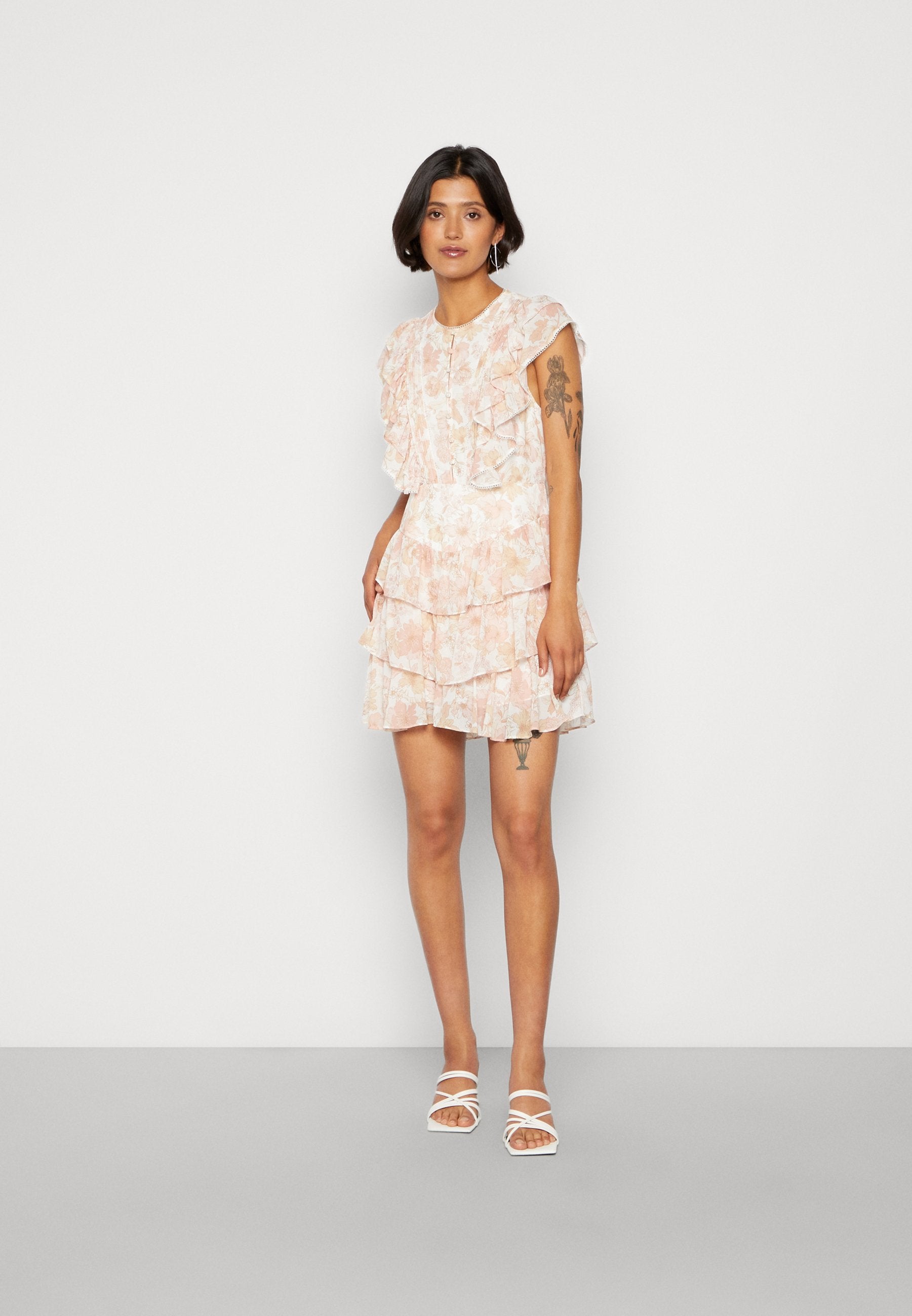 Forever New ASTRID RUFFLE TIERED MINI