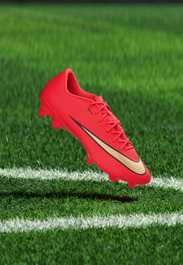 Nike Performance MERCURIAL VAPOR 17 ACADEMY FG/MG UNISEX - Football boots artificial grass - bright crimson/blur