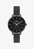 s.Oliver LOVELY TIME - Watch - schwarz