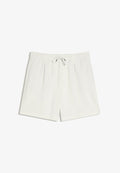 Bershka TEXTURED PLUSH - BERMUDA SHORTS 01397238 - Shorts - white