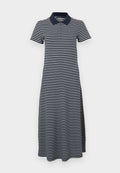 ZIP MAXI SHORT SLEEVE POLO DRESS Media 1