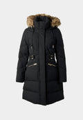 FATEMA  BELTED PUFFER Media 1