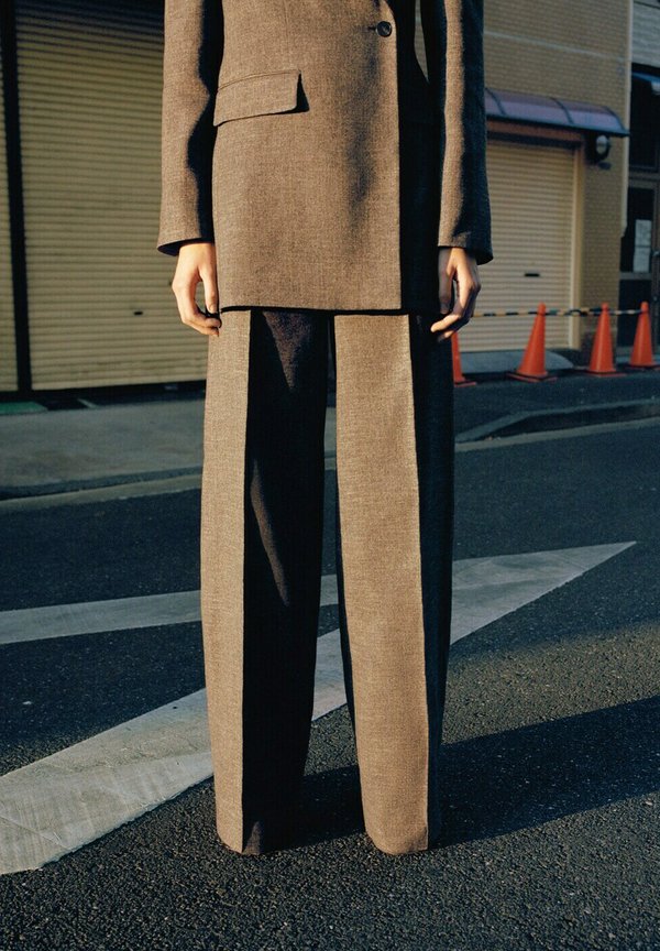 Mango Suit trousers - brown