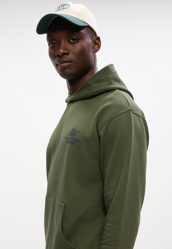 Marc O'Polo DENIM HOODIE PRINT RELAXED FIT