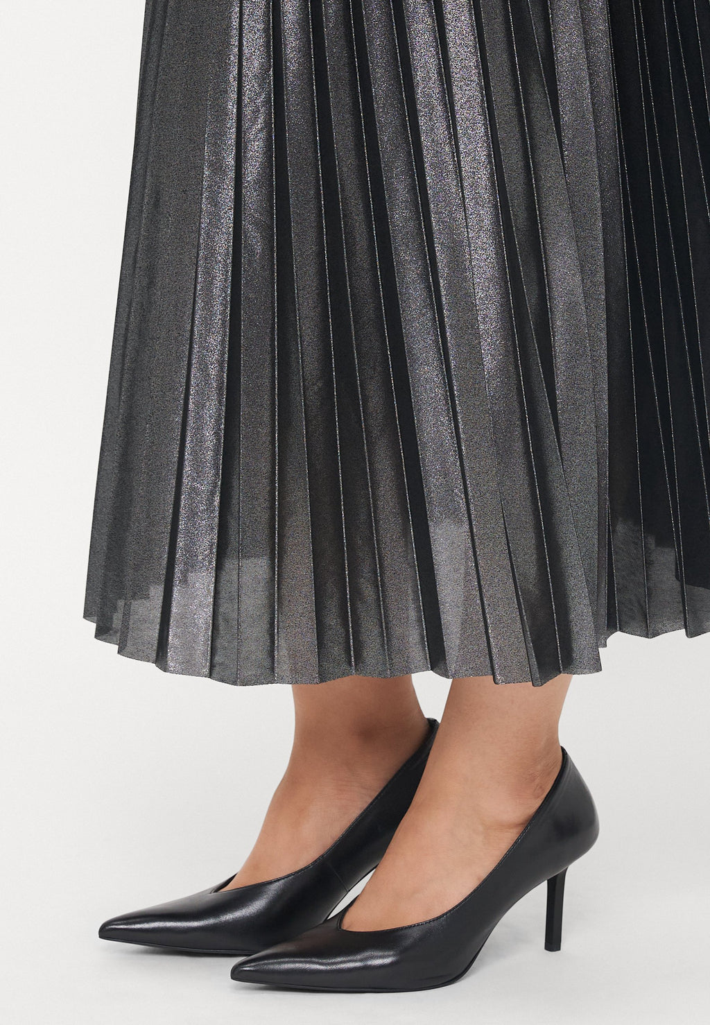 CARLYON PLEATED SHINE SKIRT Media 5