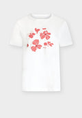 TOM TAILOR T-SHIRT BASIC CREW NECK PRINT - Print T-shirt - whisper white