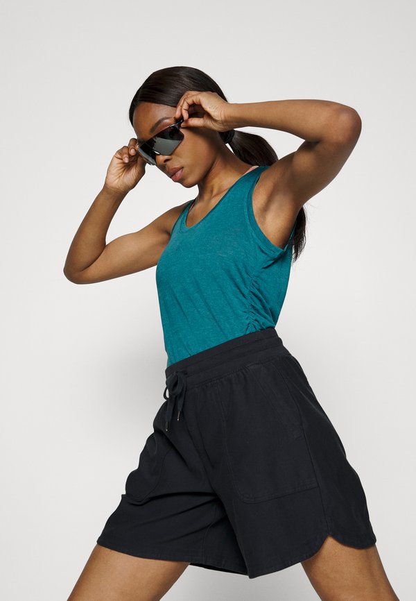Athleta BREEZY RUCHED CROPPED TANK