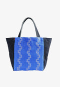 Levi's® LEVI'S X MERCADO GLOBAL BLANCA TOTE BEAC - Handbag - beached rinse - blues