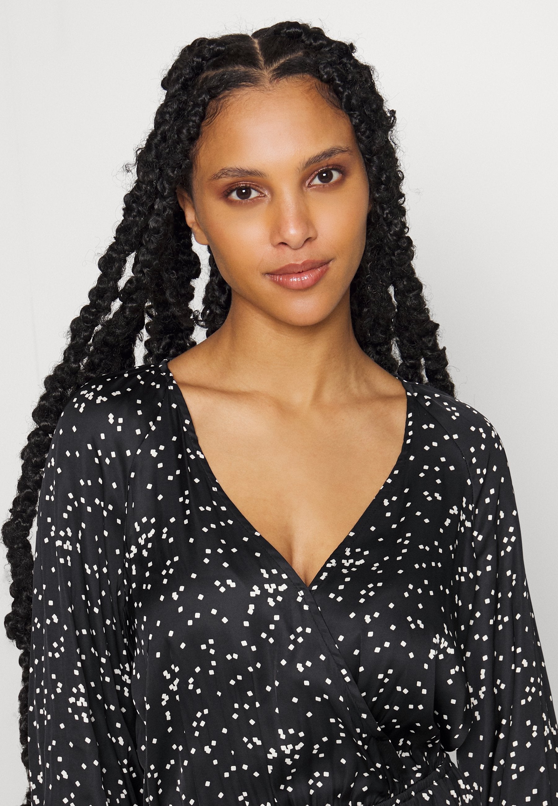 GAP Petite WRAP MINI DRESS