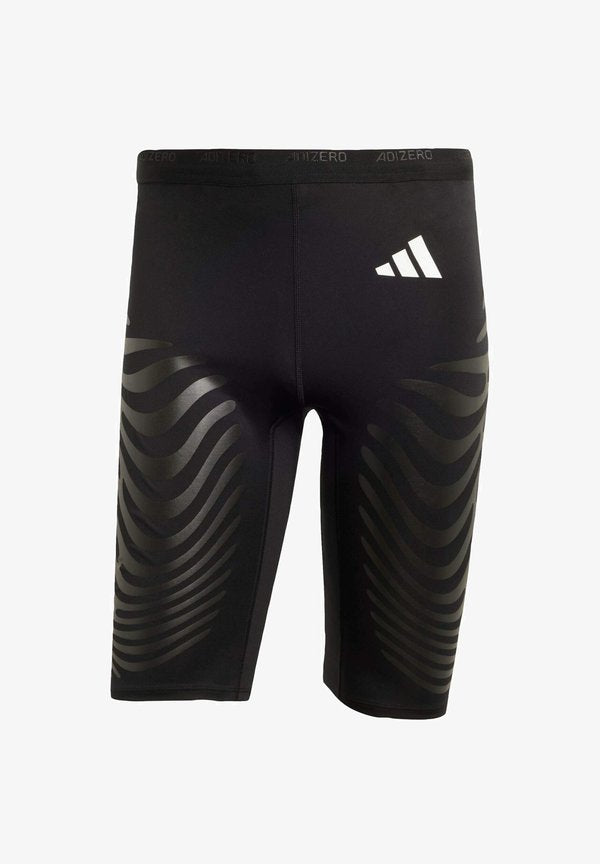 adidas Performance ADIZERO CONTROL SHORT - Short running tights - black