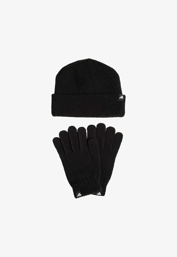 adidas Performance SET - Beanie - black   white