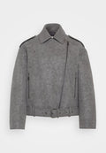 ONLY Synthetic leather ONLAVA Synthetic leather - Faux leather jacket - magnet